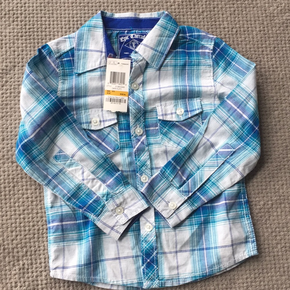 Boys button down shirt